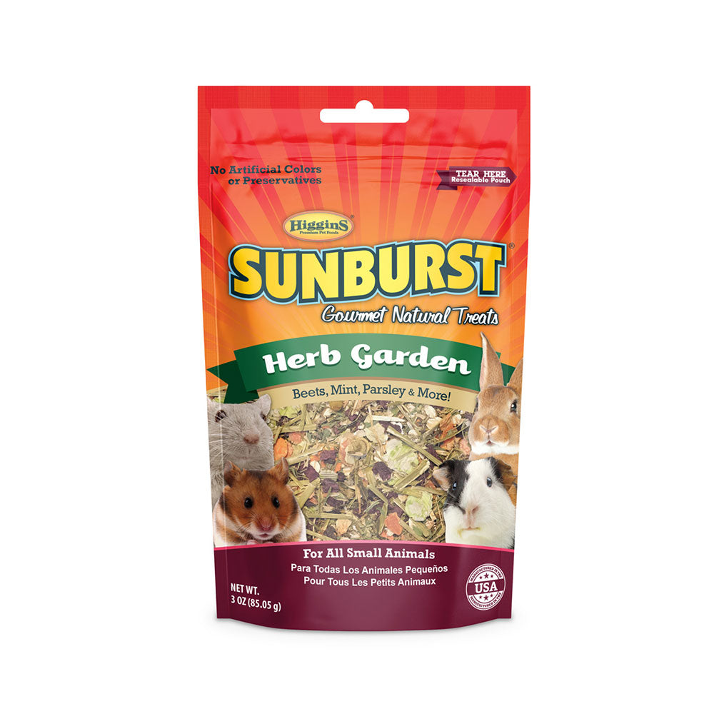 Higgins® Sunburst® Herb Garden Gourmet Natural Treats for All Small Animals 3 Oz