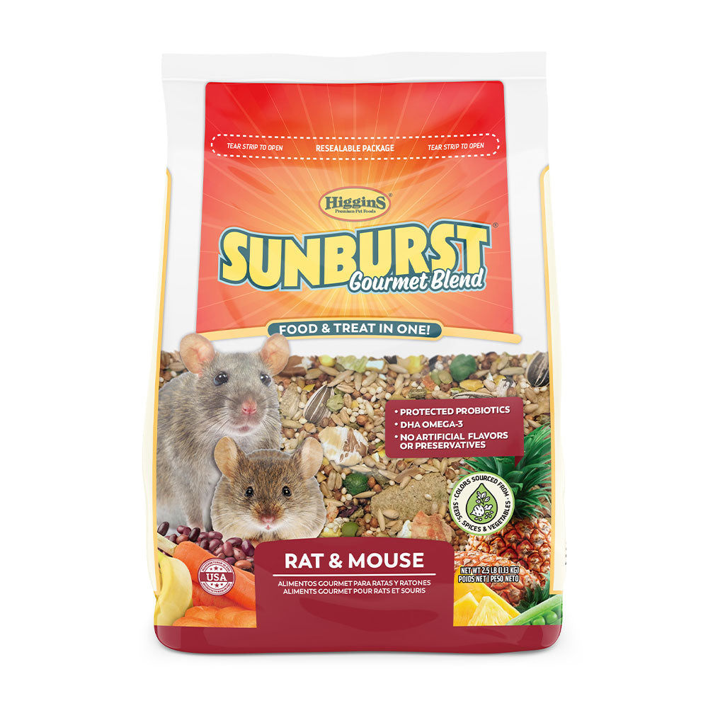 Higgins® Sunburst® Gourmet Blend Rat & Mouse Food 2.5 Lbs