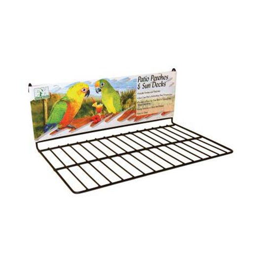 Prevue Pet® Prevue Hendryx™ Patio Sundeck For Bird Large 12-3/4 X 8-1/4 X 5-1/4 Inch