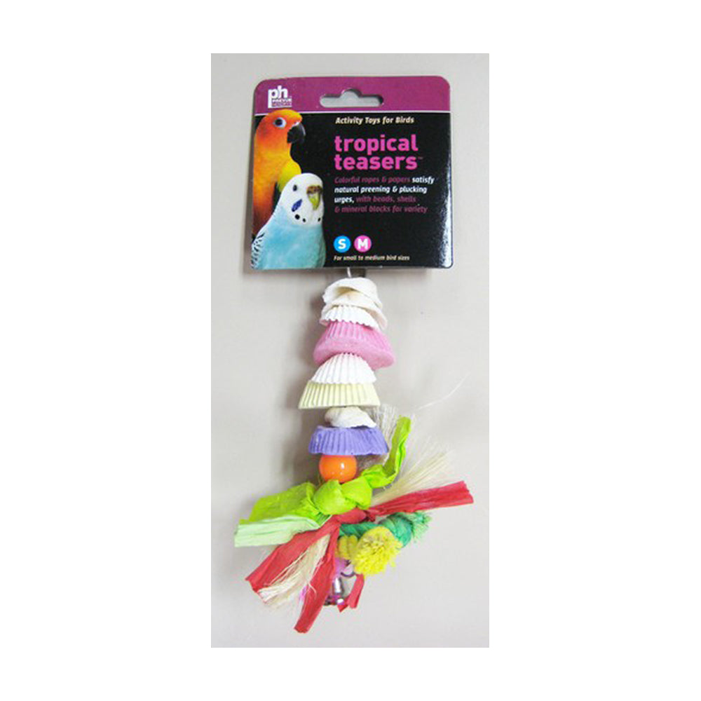 Prevue Pet® Prevue Hendryx™ Trop Teasers Cookies Knots Toys For Bird 1-1/2 X 7-3/8 Inch