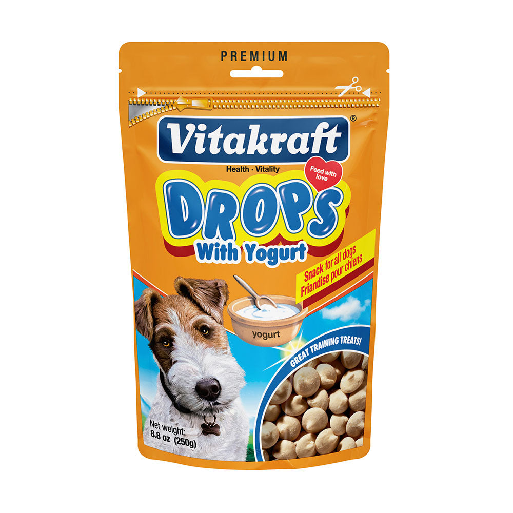 Vitakraft Sun Seed Yogurt Drops Dog 8.8z