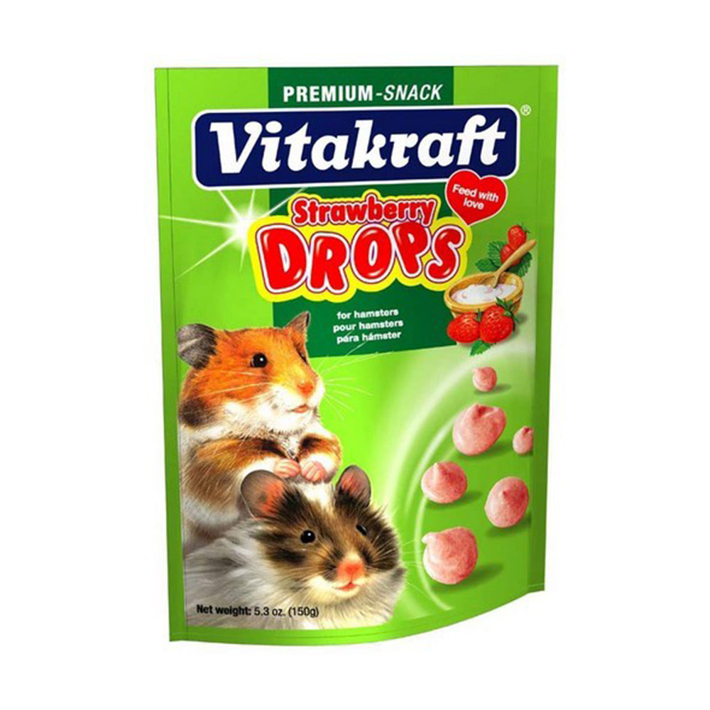 Vitakraft® Drops with Strawberry Hamster Treats 5.3 Oz
