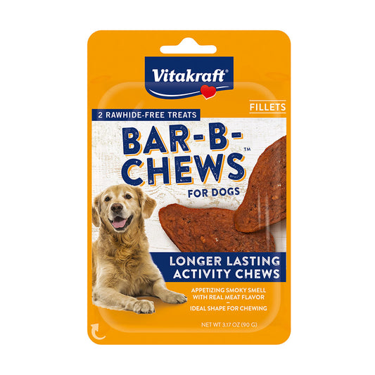 Vitakraft® Bar-B-Chews™ Fillets Dog Treats, 3.17 Oz X 2 Count