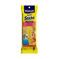 Vitakraft Crunch Sticks Variety Pack for Parakeets 2.5 OZ