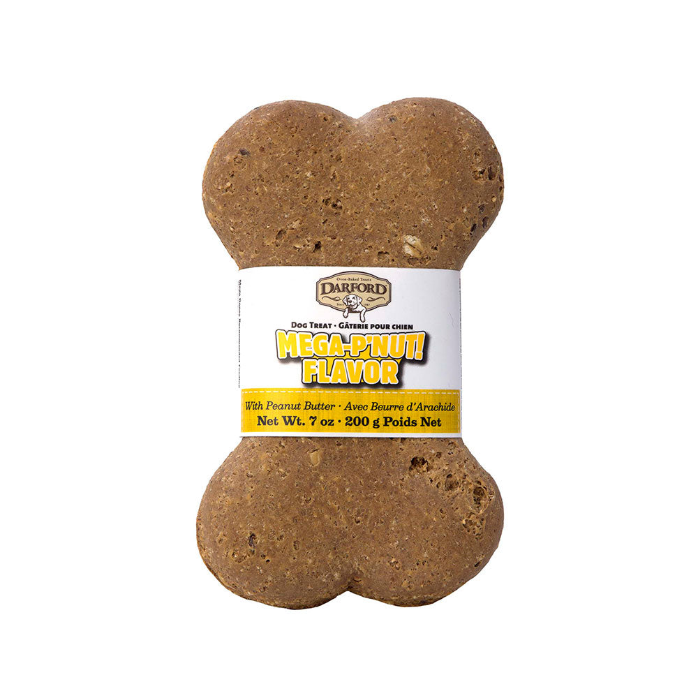 Darford® Mega-P’Nut! Flavor Bone Dog Treat 7 Oz