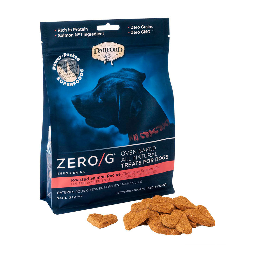 Darford® ZERO/G Roasted Salmon Oven Baked Dog Treat 12 Oz