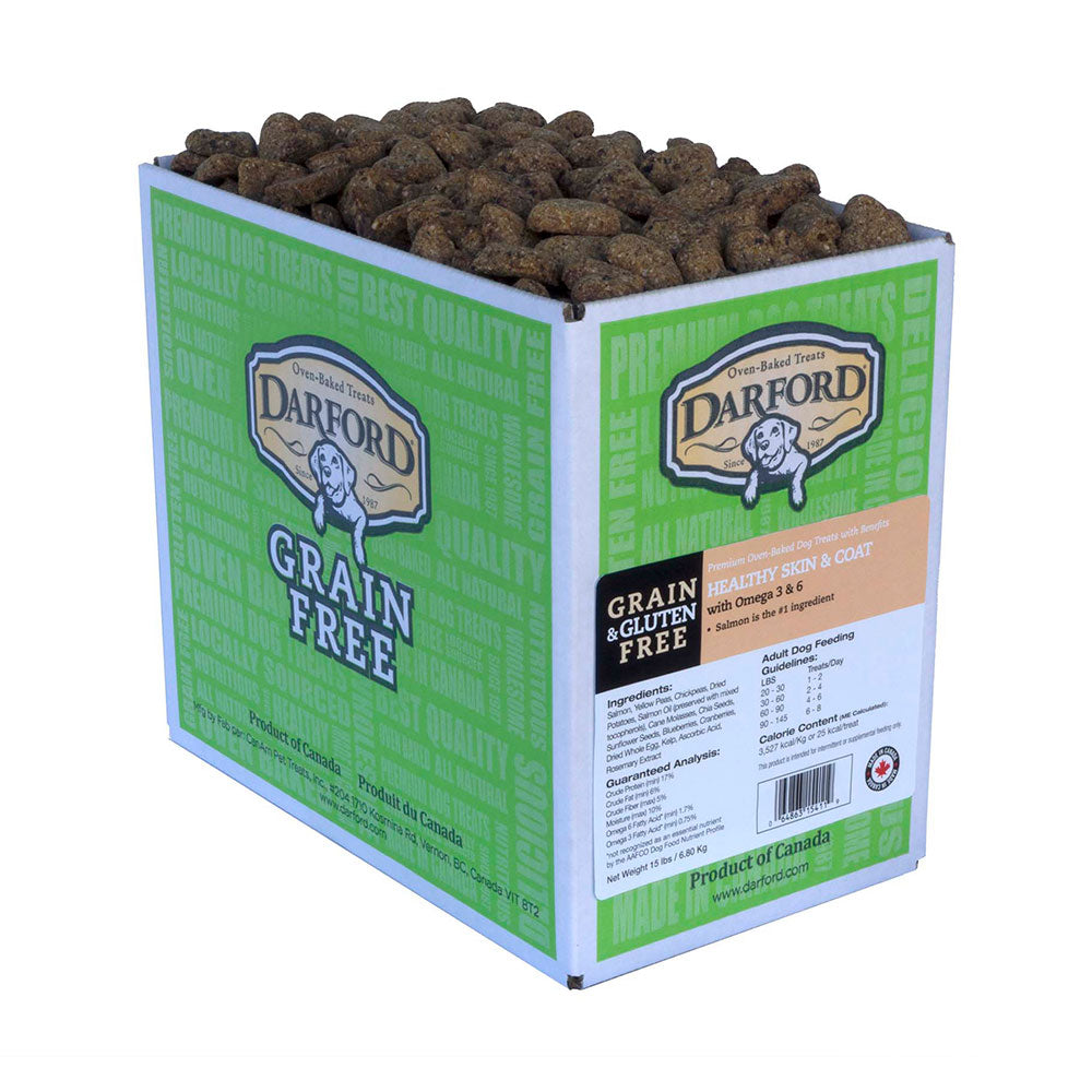Darford® Grain Free Healthy Skin & Coat Functionals Dog Treat 15 Lbs