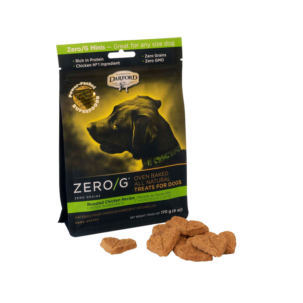 Darford® ZERO/G® Minis Roasted Chicken Dog Treat 6 Oz