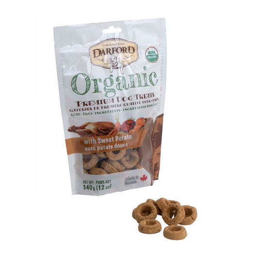 Darford® Organic Premium Sweet Potato Dog Treat 340 gm/12 Oz