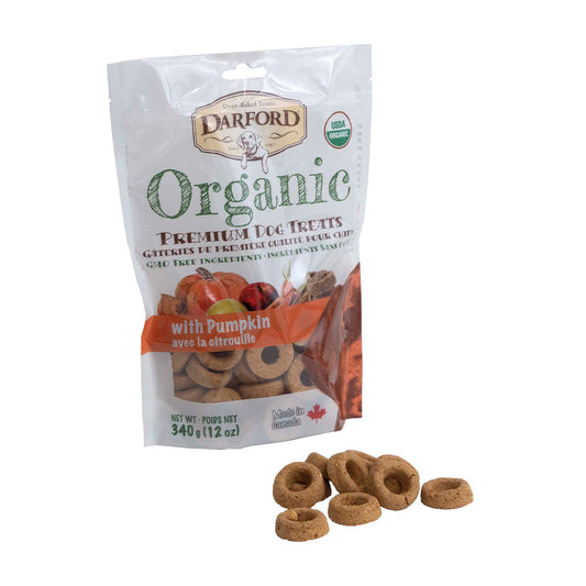 Darford® Organic Premium Pumpkin Dog Treat 340 gm/12 Oz