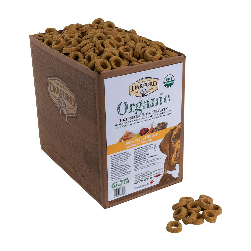 Darford® Organic Premium Peanut Butter Dog Treat 12 Lbs