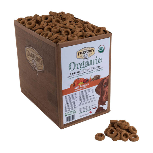 Darford® Organic Premium Pumpkin Dog Treat 12 Lbs