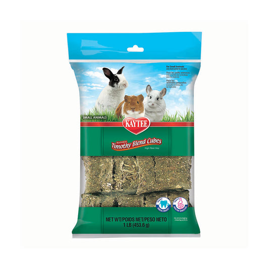 Kaytee® Timothy Hay Blend Cubes for Small Animal 1 Lbs