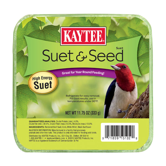 Kaytee® Suet & Seed 11.75 Oz