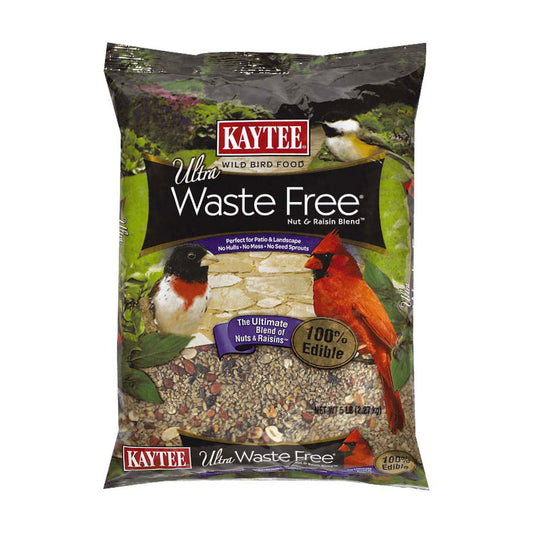 Kaytee® Waste Free Nut & Raisin Blend Wild Bird Food 5 Lbs