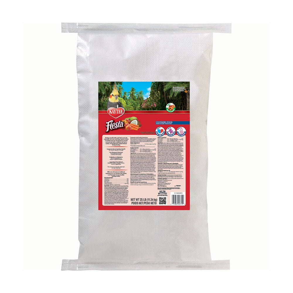 Kaytee® Fiesta® Fiesta® Cockatiel Food 25 Lbs