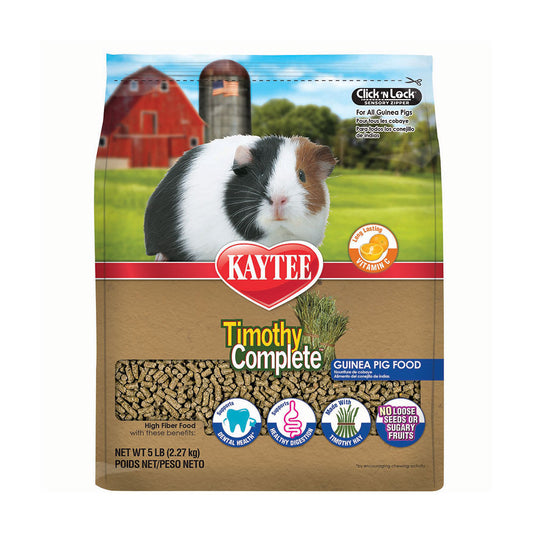 Kaytee® Timothy Complete Guinea Pig Food with Fruits & Vegetables 5 Lbs