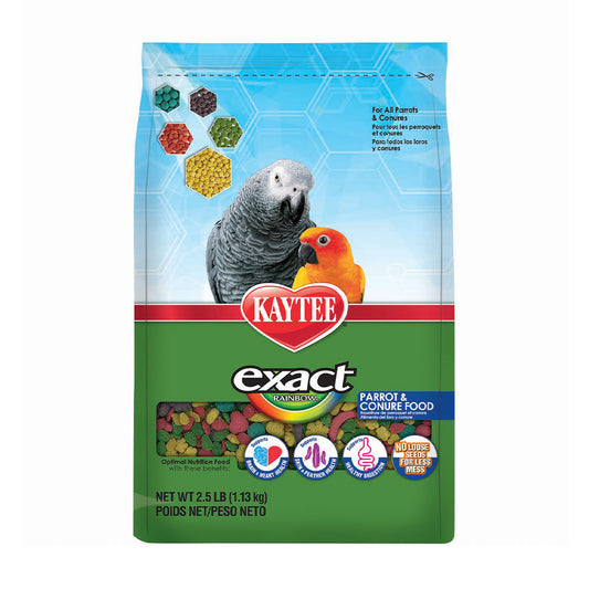 Kaytee® Exact Rainbow® Parrot & Conure Food 2.5 Lbs
