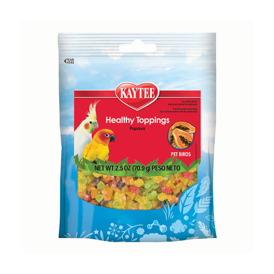 Kaytee® Fiesta® Healthy Toppings Papaya All Pet Bird Treats 2.5 Oz