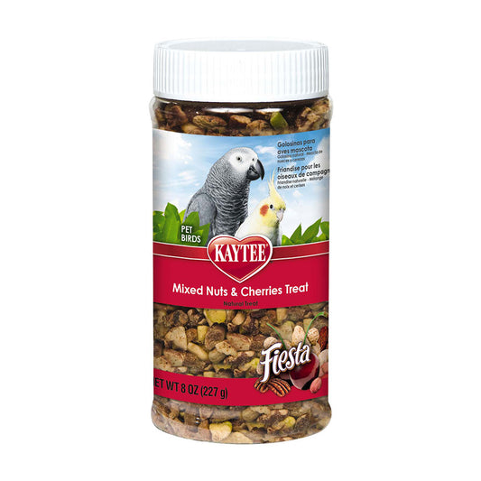 Kaytee® Fiesta® Mixed Nuts & Cherries Treats for All Pet Bird 8 Oz
