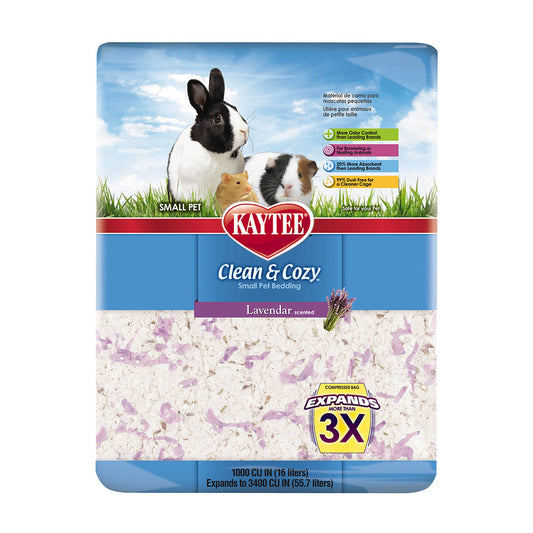 Kaytee® Clean & Cozy Lavender Small Pet Bedding 49.2L 3000 Cubic Inch