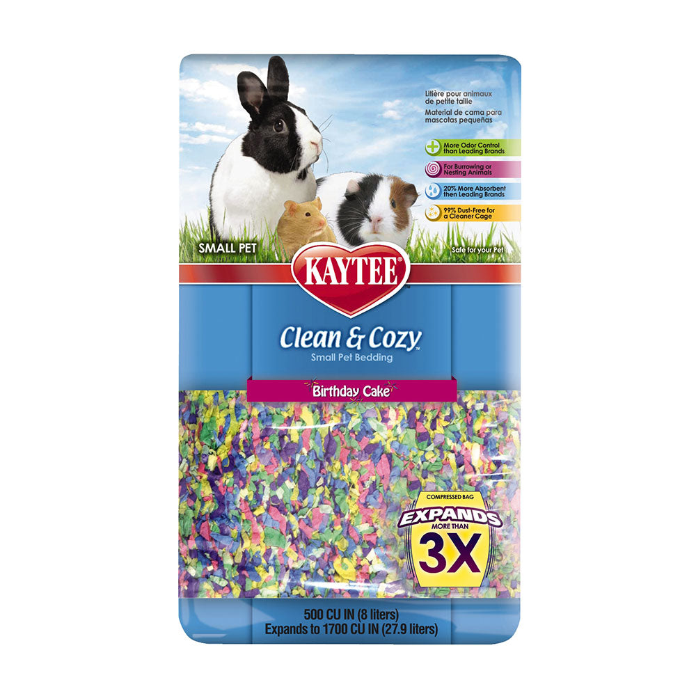 Kaytee® Clean & Cozy Birthday Cake Small Pet Bedding 24.6L 1500 Cubic Inch