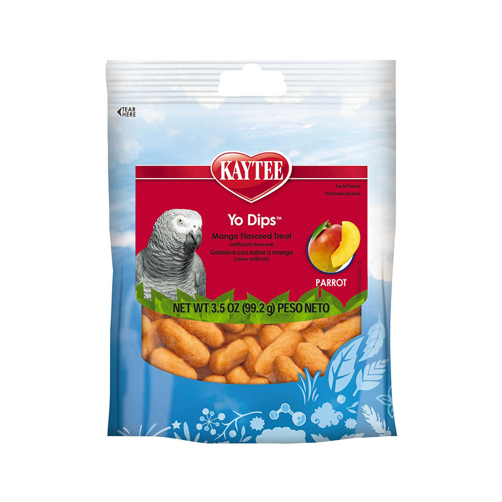 Kaytee® Fiesta® Yo Dips Mango Flavored Treats for Large Hookbills 3.5 Oz
