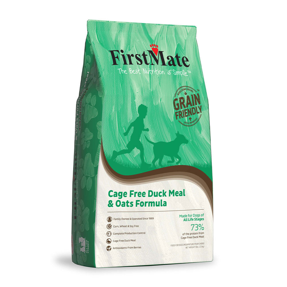 FirstMate™ Grain Friendly™ Duck and Oats Formula Dry Dog Food 5lb