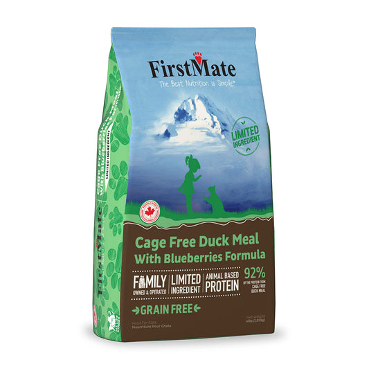 FirstMate™ Limited Ingredient Cage Free Duck with Blueberries Cat Food 4lb