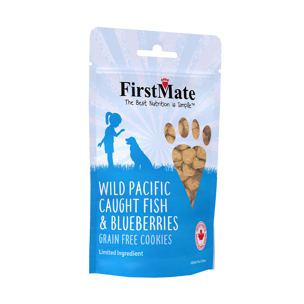 FirstMate™ Wild Pacific Caught Fish & Blueberries Dog Treats 10 Lbs