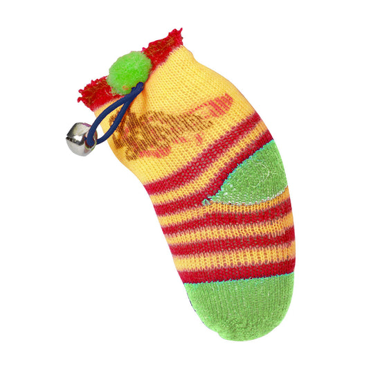 Spot® Ethical 5" Neon Sock with Catnip and Bell