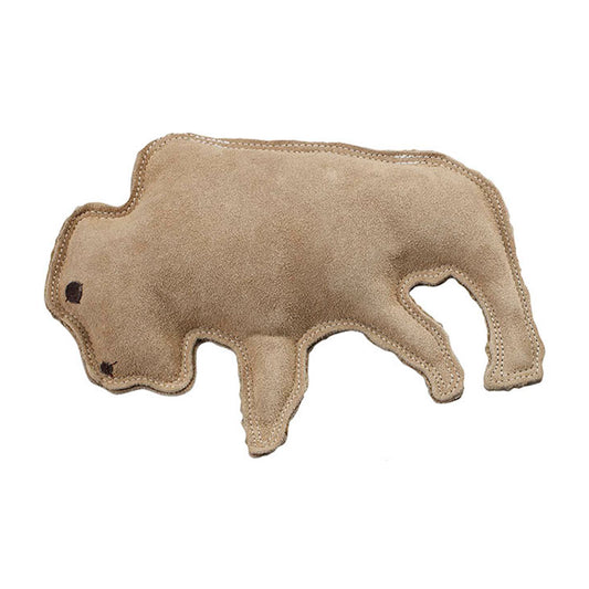 Spot® Dura Fused Leather Buffalo Dog Toy Large