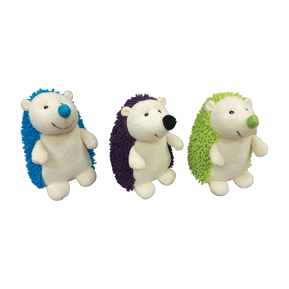 Spot® Giggler Plsh Hdghog Dog Toys Assorted Color 6.5 Inch