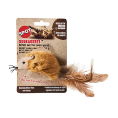Spot® Squeakeeez™ Mouse with Catnip Assorted Cat Toy