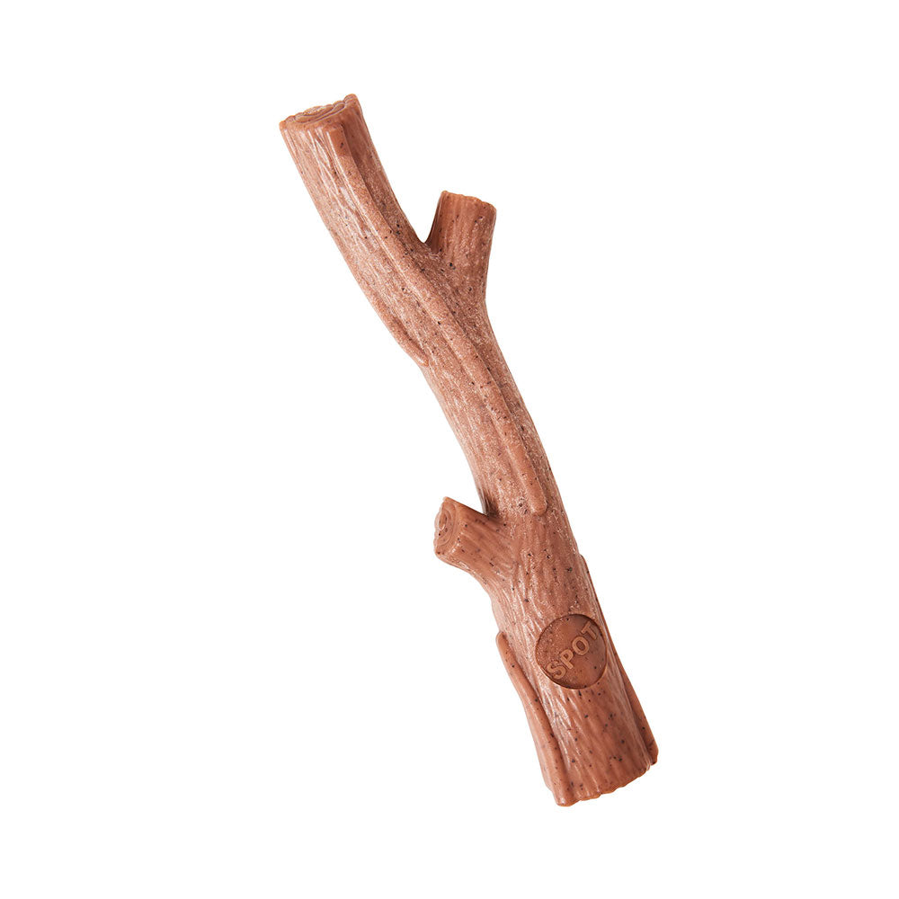 Spot® Ethical Pet Bambone Plus Stick Dog Chew Toy Branch, Beef 9.5"