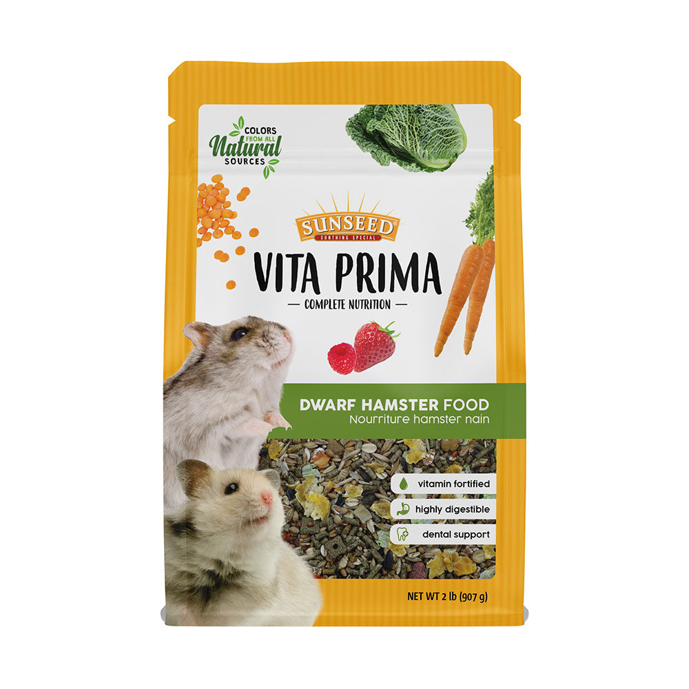 Sunseed® Vita Prima Complete Nutrition Dwarf Hamster Food 2 Lbs