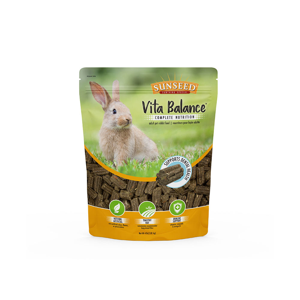 Sunseed® Vita Balance™ Adult Pet Rabbit Food 4 Lbs