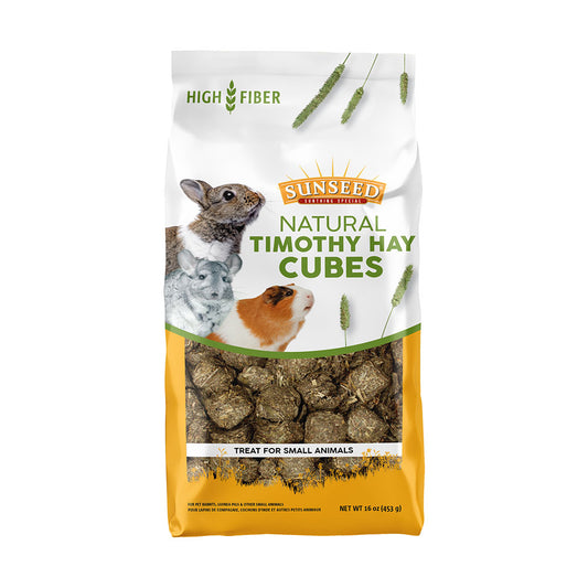 Sunseed® All Natural Timothy Cube for Small Animal 16 Oz