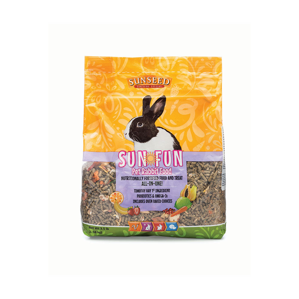 Sunseed® Sun-Fun Pet Rabbit Food 3.5 Lbs
