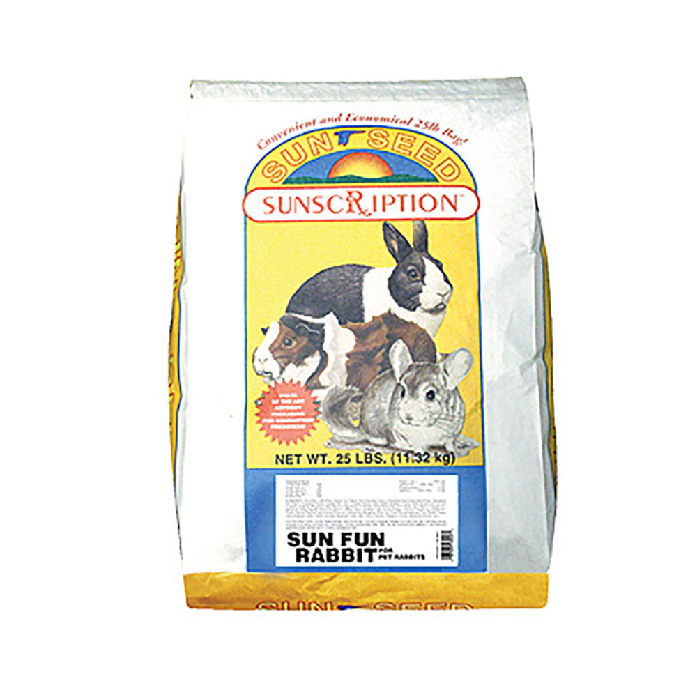 Sunseed® Sun-Fun Pet Rabbit Food 25 Lbs
