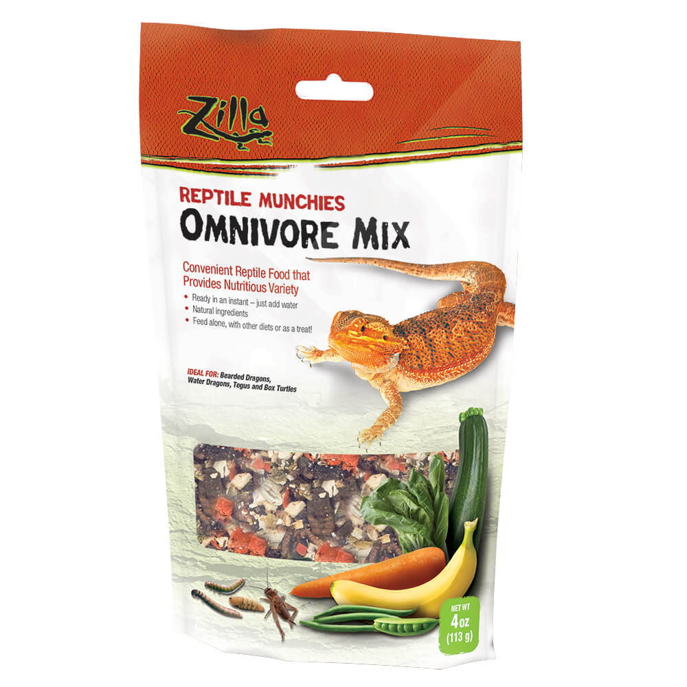 Zilla® Freeze Dried Munchies Omnivore Mix Reptile Food 4 Oz