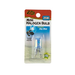 Zilla® Mini Halogen Bulb 25 Watt Day Blue Color 2.5 X 0.75 X 4 Inch