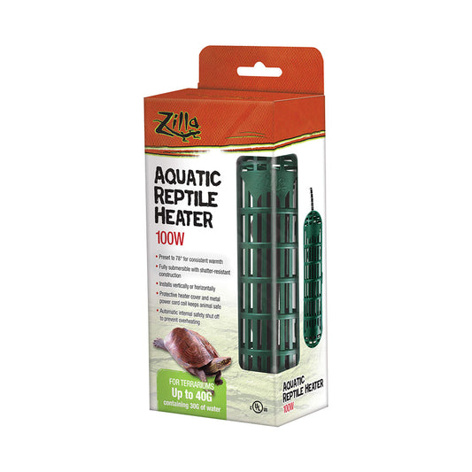 Zilla® Aquatic Reptile Heater 100 Watt 1 X 1 X 3 Inch