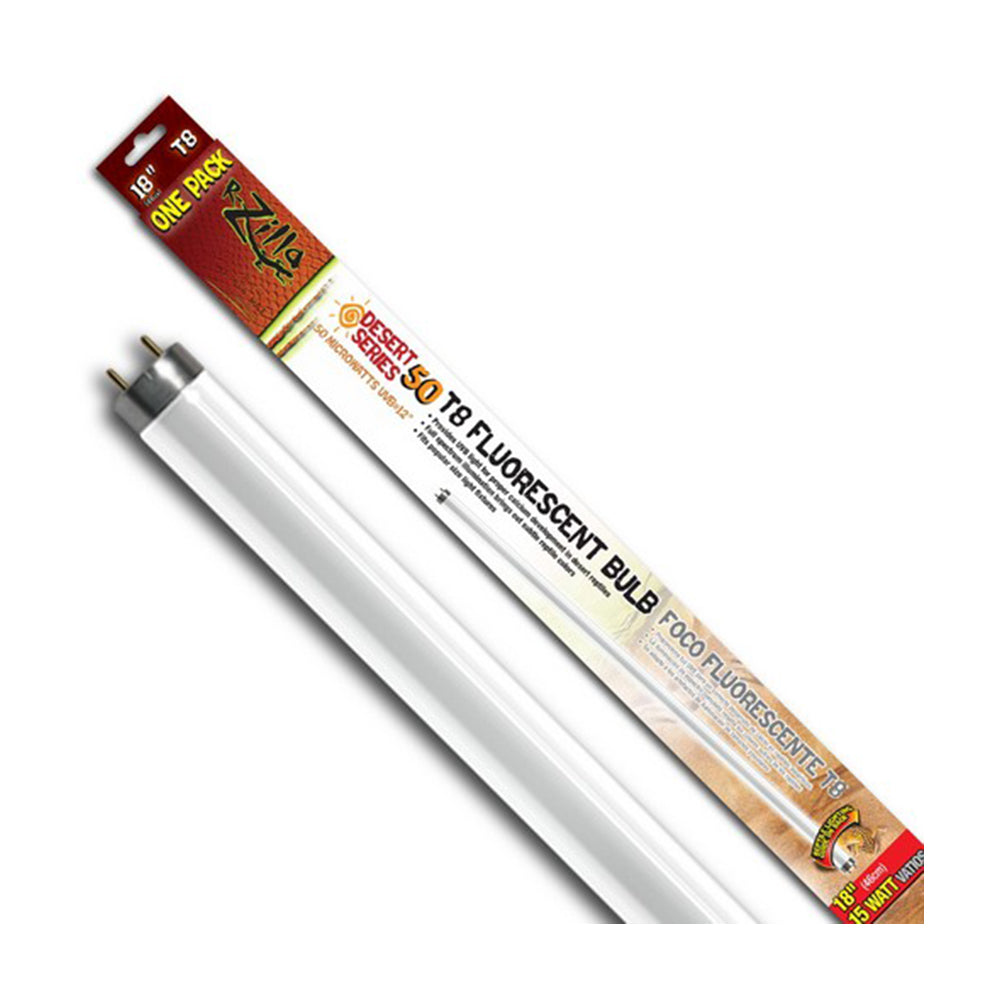 Zilla® Desert T8 Fluorescent Bulb 15 Watt 18 Inch