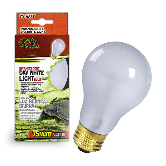 Zilla® Day White Light Incandescent Bulb 75 Watt 2.75 X 2.75 X 5.25 Inch