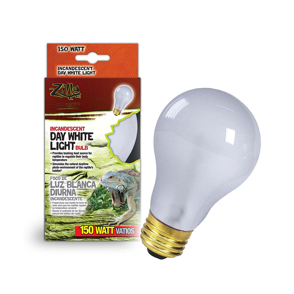 Zilla® Day White Light Incandescent Bulb 150 Watt 3.125 X 3.125 X 5.25 Inch