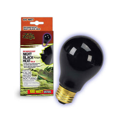 Zilla® Night Black Heat Incandescent Bulb 100 Watt 2.75 X 2.75 X 5.25 Inch