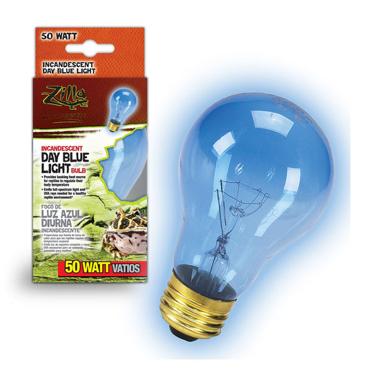 Zilla® Day Blue Light Incandescent Bulb 50 Watt 2.5 X 2.5 X 4.5 Inch