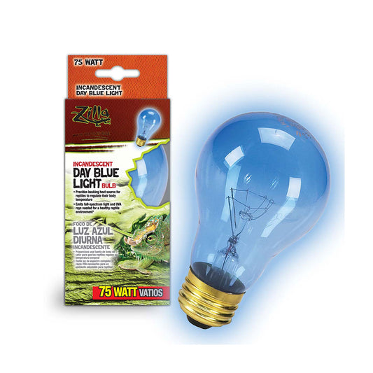 Zilla® Day Blue Light Incandescent Bulb 75 Watt 2.75 X 2.75 X 5.25 Inch