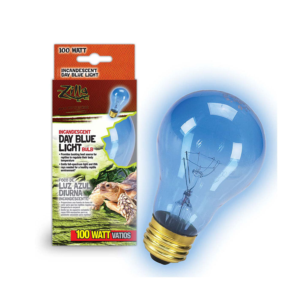 Zilla® Day Blue Light Incandescent Bulb 100 Watt 2.75 X 2.75 X 5.25 Inch